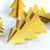 2m 3D Gold Glitter Large Christmas Tree Paper Garland