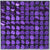 30cm x 30cm Pre-assembled Shimmer Sequin Wall Panel Backdrop - Round Purple