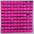 30cm x 30cm Pre-assembled Shimmer Sequin Wall Panel Backdrop - Square Hot Pink