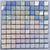 30cm x 30cm Pre-assembled Shimmer Sequin Wall Panel Backdrop - Square Laser Silver