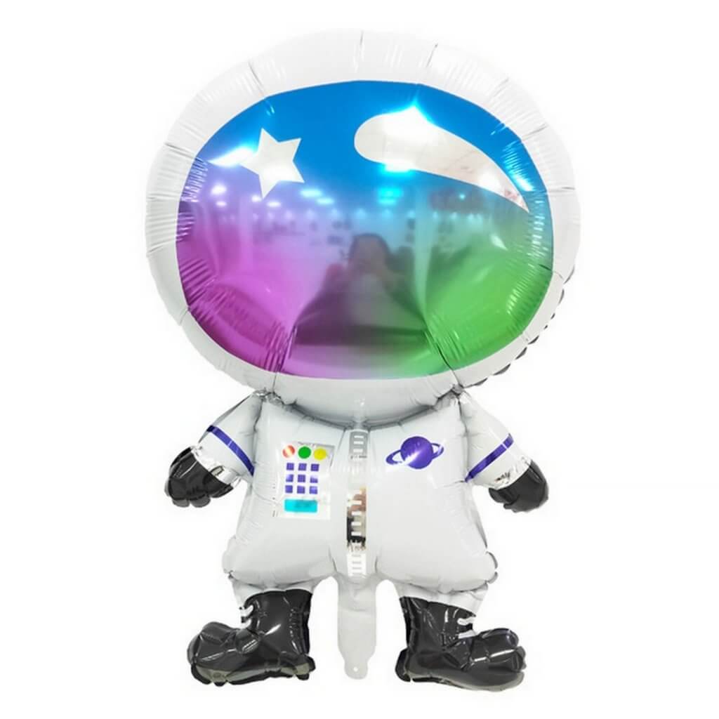 30" Astronaut Shaped Foil Balloon - Outer Space Themed Party Decorations and Supplies