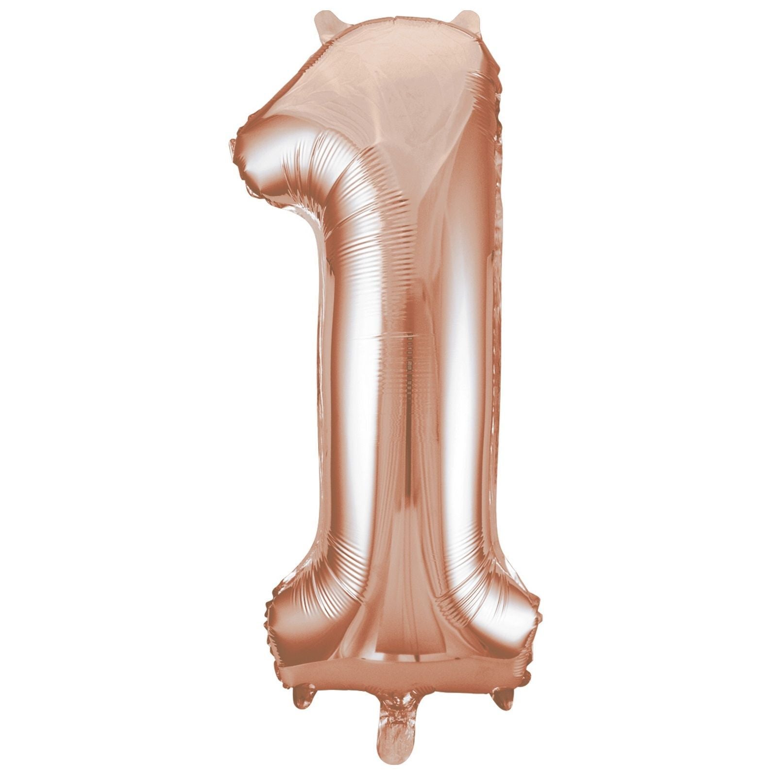 40 Inch Jumbo Rose Gold 0-9 Number Foil Balloons - Online Party Supplies