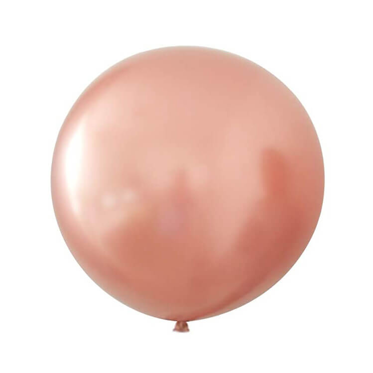 36" Jumbo Round Rose Gold Latex Balloon wedding birthday party decorations
