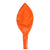 24" Jumbo Round Orange Latex Balloon