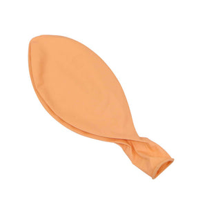 24" Jumbo Pastel Peach Round Macaron Latex Baby Shower Balloon