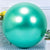 36" Jumbo Round Metallic Chrome Green Latex Party Balloon
