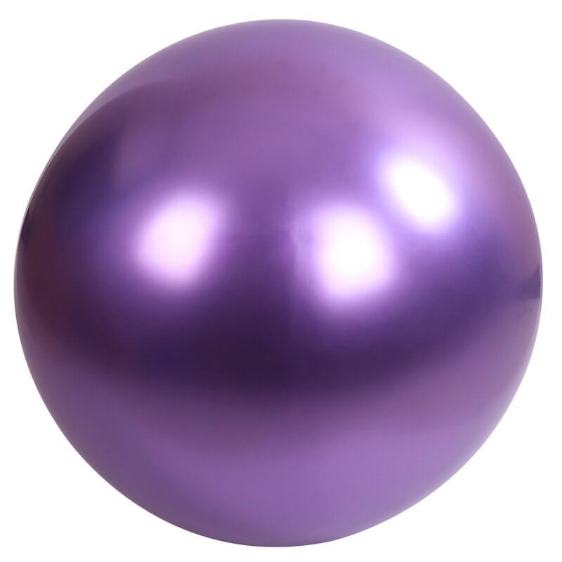 36" Jumbo Round Metallic Chrome Purple Latex Party Balloon