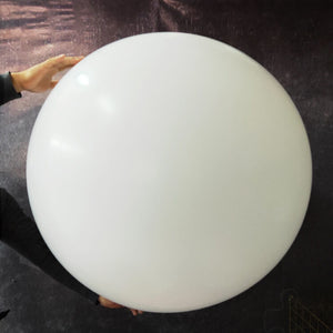90cm Jumbo White Round Latex Wedding Balloons