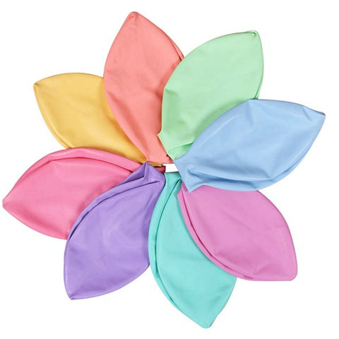 36 Inch Jumbo Pastel Lilac Mint Green Pink Yellow Peach Blue Round Macaron Latex Wedding Balloons