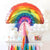 36" Online Party Supplies Jumbo Super Shape Rainbow Foil Balloon for pride, lgbt, unicorn, mermaid, rainbow themed party decorations