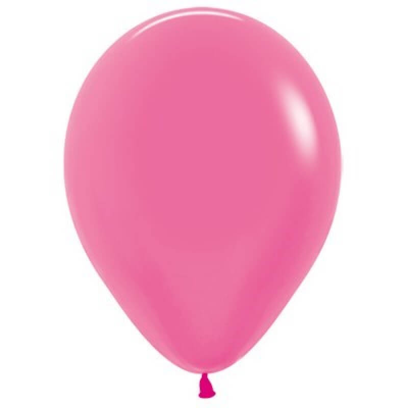 Sempertex 30cm Neon UV Reactive Fuchsia Latex Balloon 10 Pack