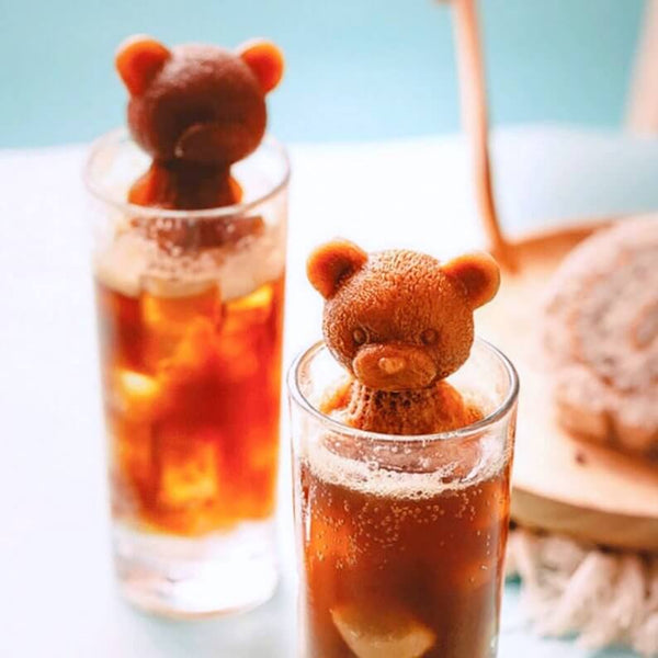 Teddy bears on sales ice