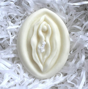 Australian Handmade 3D Sexy White Pussy Soy Candle - Lychee & Guava