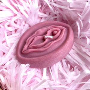 Australian Handmade 3D Sexy Pink Pussy Soy Candle - Lychee & Guava