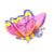 3D Pink Butterfly Foil Balloon