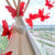 3m 3D Red Butterfly Paper Garland - Butterfly Themed Party Decorations & Supplies