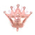 40" Jumbo Rose Gold Crown Super Shaped Foil Balloon