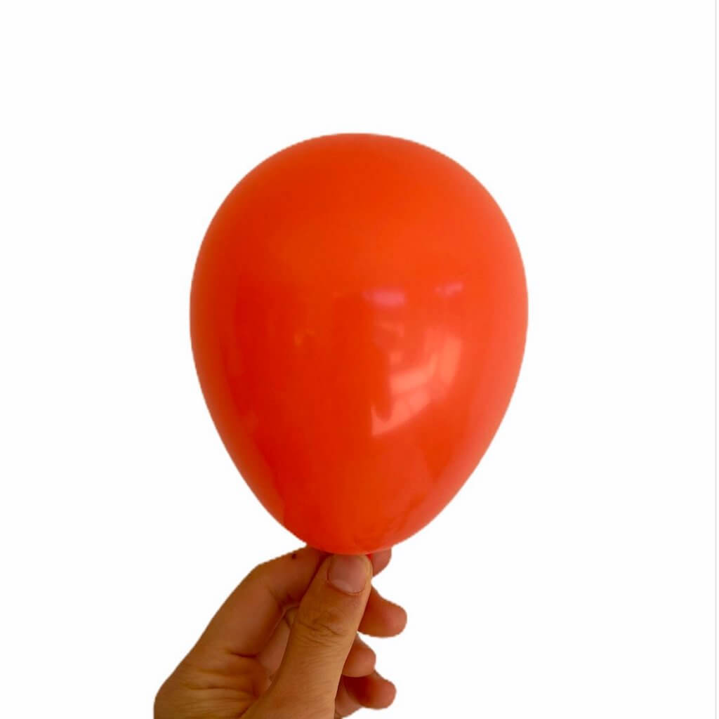 5" Coral Latex Balloon 10 Pack