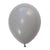 5" Grey Mini Latex Balloon 10 Pack