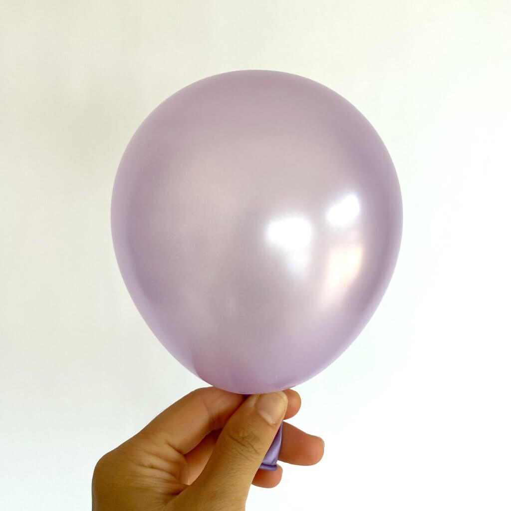 5" Pearl Lilac Mini Latex Balloon 10 Pack