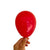 5 Inch ruby red Latex Balloons (Pack of 10) - Wedding, Bachelorette Party, and Bridal Shower Balloon Decorations