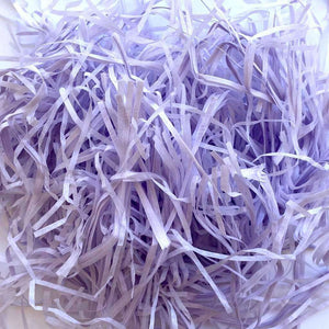 Coloured Shredded Tissue Paper 50g Bag - Lavender