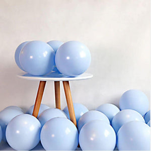 5" / 10" Pastel Baby Blue Macaron Latex Balloon (Pack of 10)