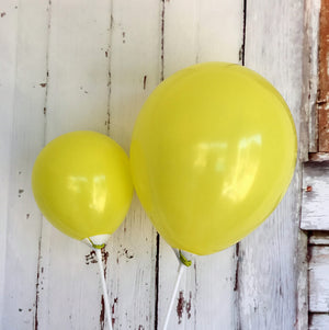 5" / 10"/ 12inch Pastel mustard yellow Macaron Latex Balloon s(Pack of 10)