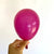 5" Magenta Mini Latex Balloon 10 Pack