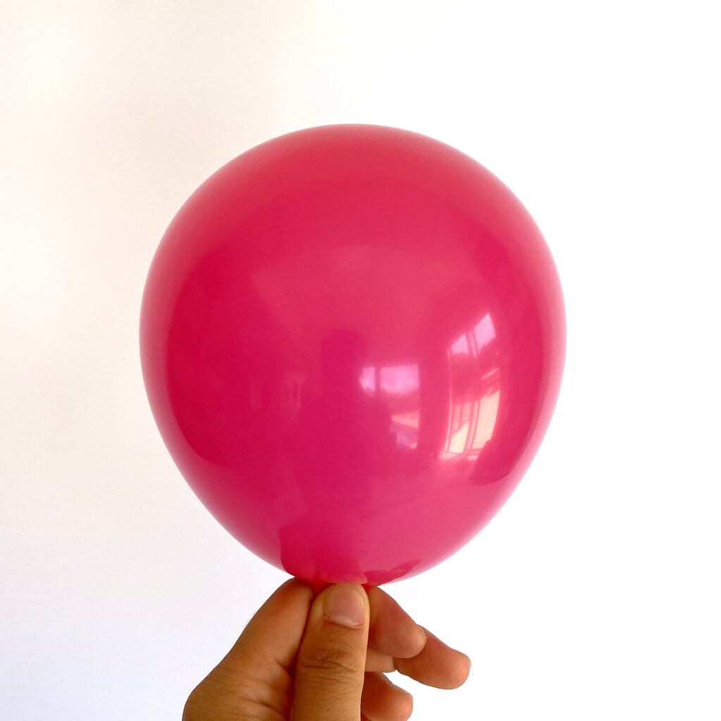 5inch Mini magneta Latex Balloons 10 Pack