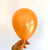 5" Pearl Orange Mini Latex Balloon 10 Pack