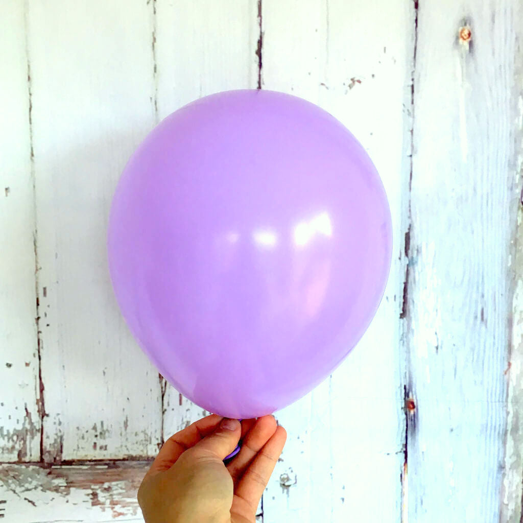 5" / 10" Pastel violet Purple Macaron Latex Balloon (Pack of 10)