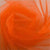 48cm x 5m Shimmer Sheer Orange Crystal Organza