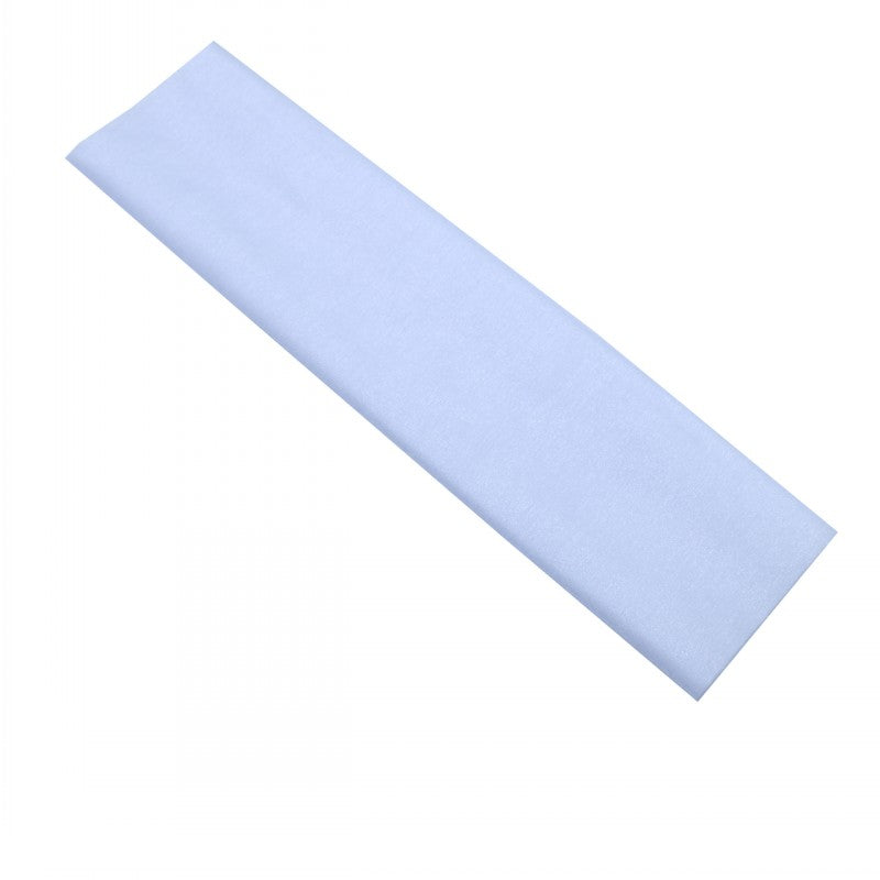 48cm x 5m Shimmer Sheer White Crystal Organza - Wedding Chair Sashes and Backdrop Decorations