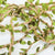 10m Artificial Olive Green Leaf Hessian Burlap Ribbon Roll