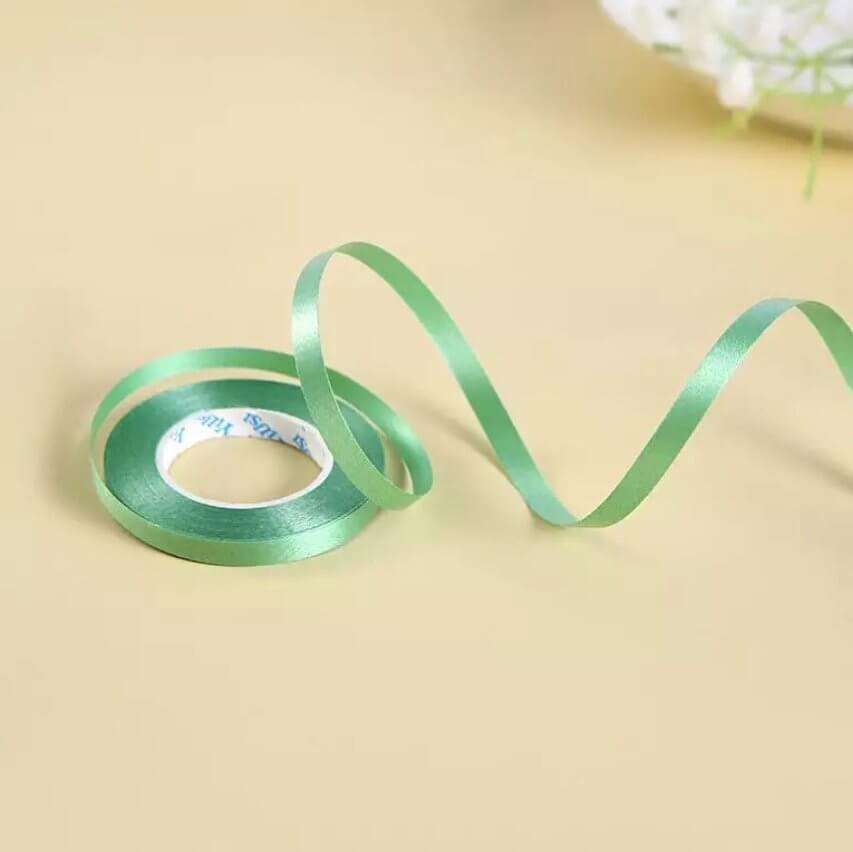 Green Curling Ribbon Roll - 5mm*10m