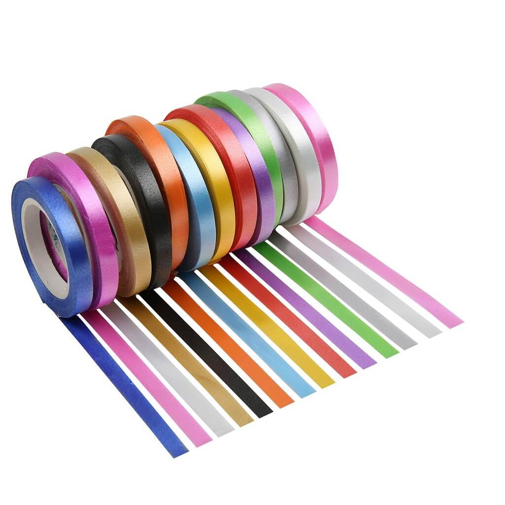 5mm*10m Curling Ribbon Roll - Multi Colours