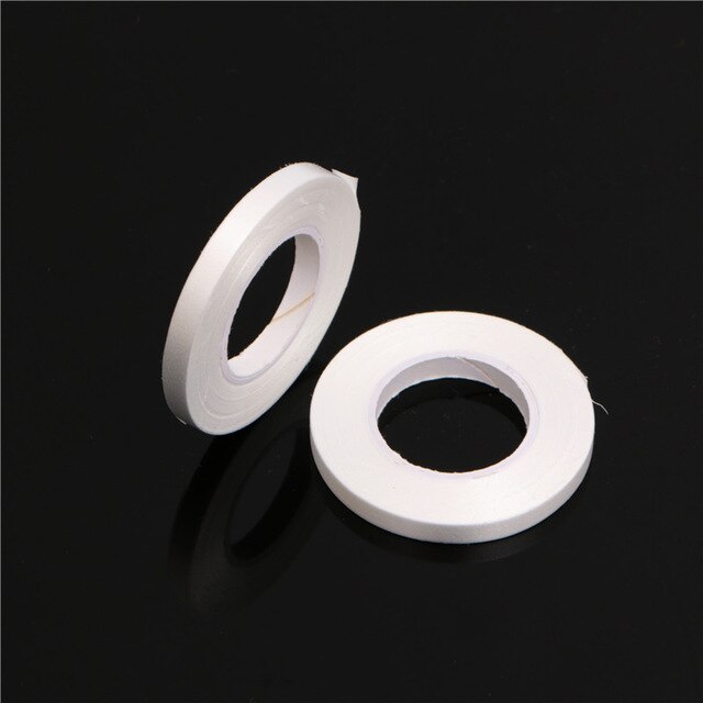 Online Party Supplies Australia 5mm*10m Metallic white fabric Balloon Curling Ribbon Roll