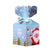 Cute Light Blue Santa Loot Box 5 Pack - Christmas Gift Packing/ Cookie Wrapping Ideas