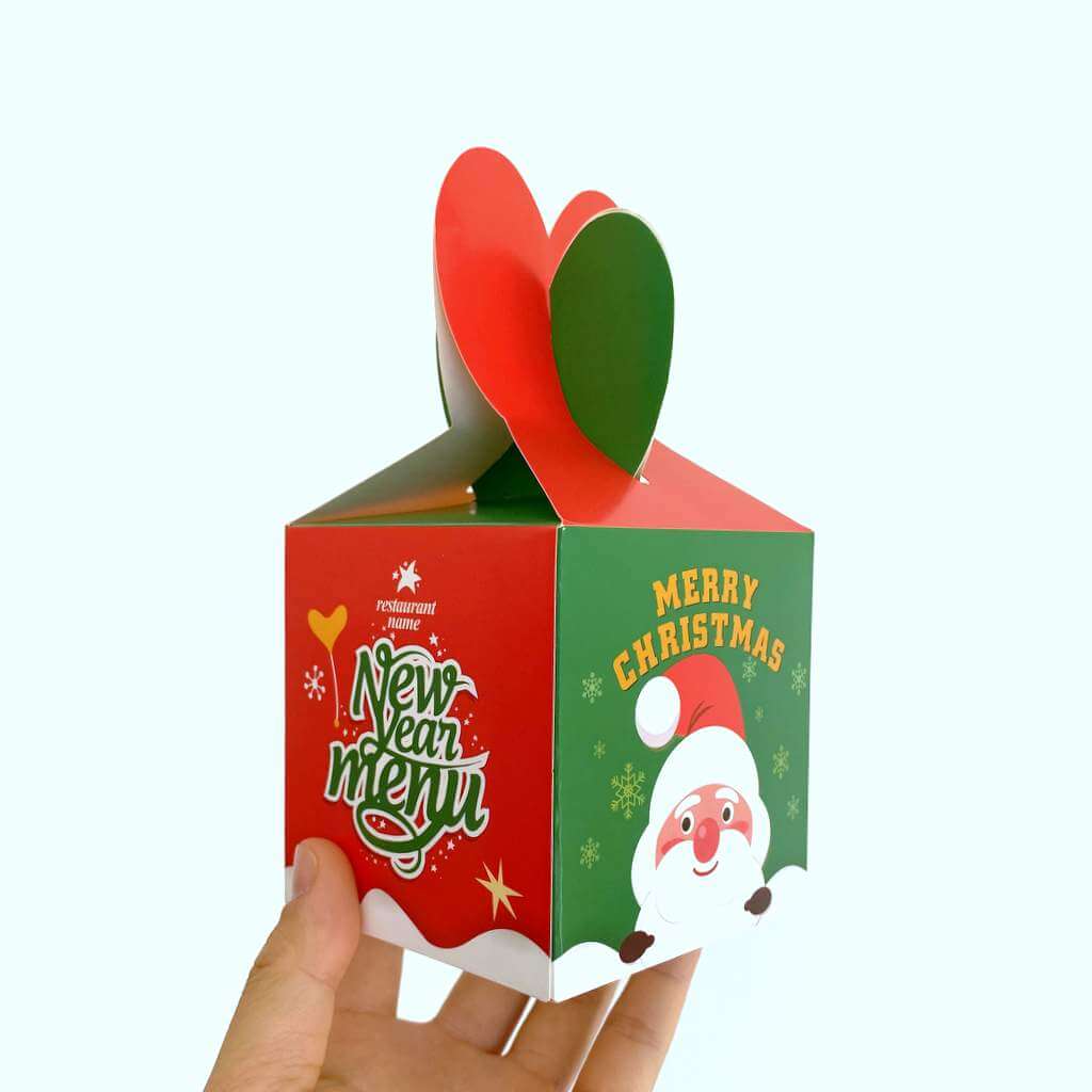 Red Green New Year Menu Gift Box 5 Pack