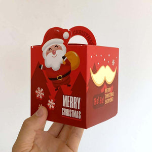 Red Merry Christmas Santa Ho Ho Ho Candy Box 5 Pack
