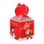 Red Merry Christmas Snowman & Santa Small Gift Box 5 Pack