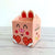 Red Pink Happy Pig Face & Xmas Mitts Gift Box 5 Pack