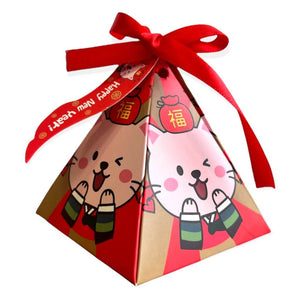 Happy Chinese New Year Candy Box 5 Pack - Happy Kitten