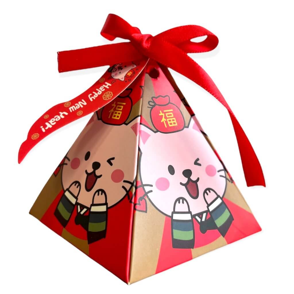 Happy Chinese New Year Candy Box 5 Pack - Happy Kitten