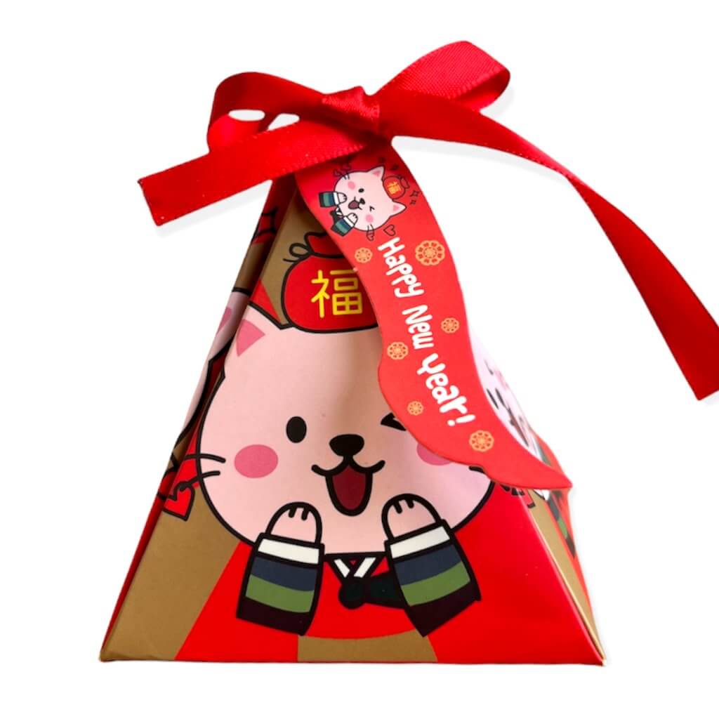 Happy Chinese New Year Candy Box 5 Pack - Happy Kitten
