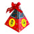 Happy Chinese New Year Pyramid Candy Paper Box 5 Pack - Best Wishes