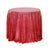 Round Sparkling Red Sequin Tablecloth Cover - 60cm, 80cm, 100cm, 120cm