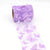 3D Butterfly Pattern Mesh Organza Ribbon Roll - Purple