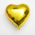 9" Gold Heart Foil Valentine's Day Party Balloon 10 Pack